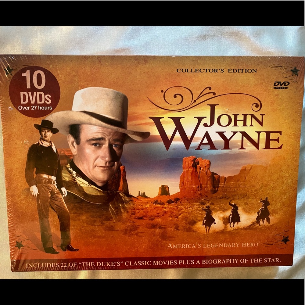 NEW in sealed box John Wayne DVD Set.